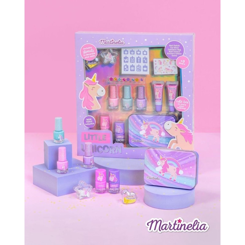 Martinelia Little Unicorn Nail&Lip Set W