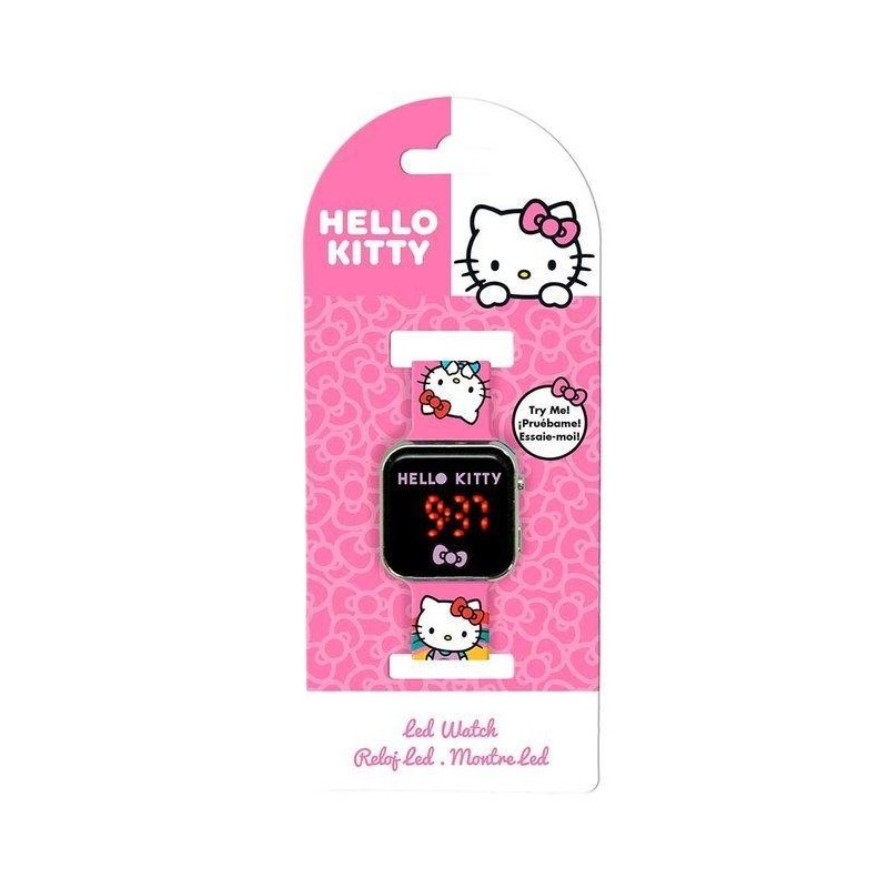 Reloj Led Hello Kitty