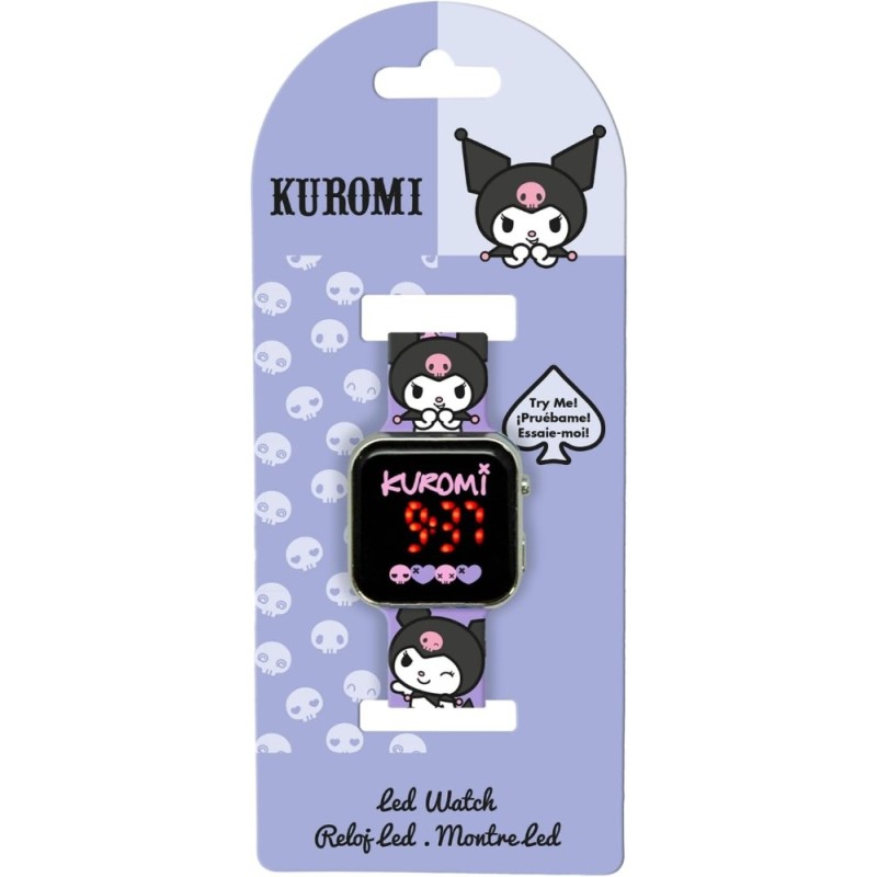 Reloj Led Kuromi