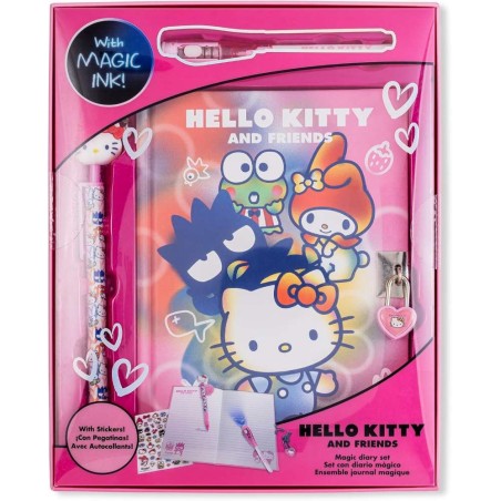Diario Con Boligrafo Magico Hello Kitty