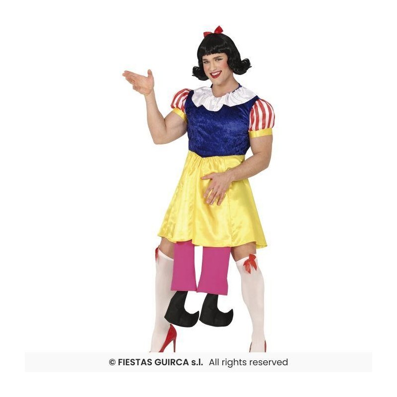 DISFRAZ PRINCESA SATIFECHA BLANCANIEVES