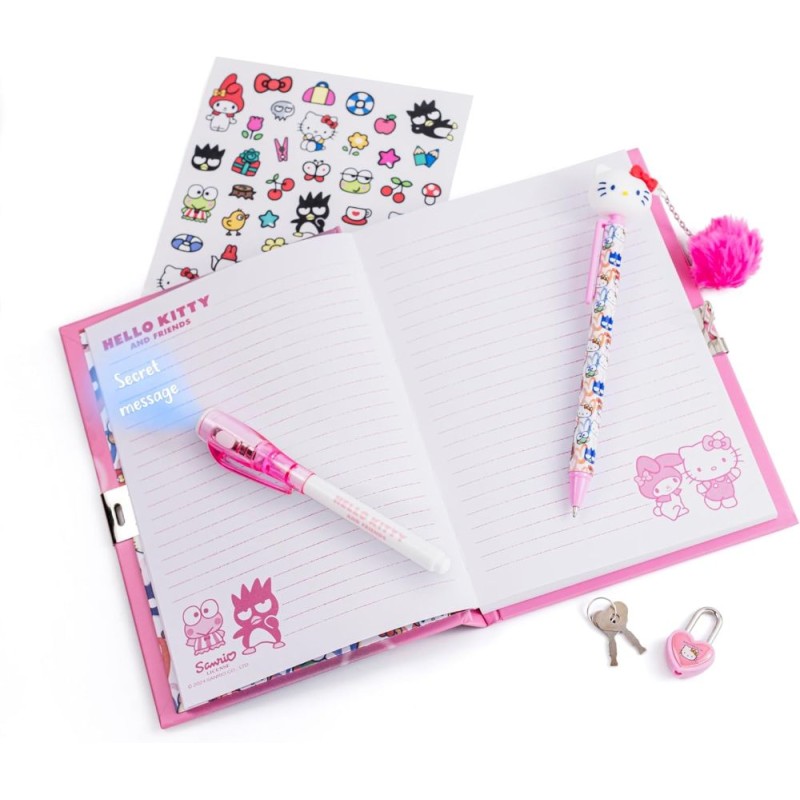 Diario Con Boligrafo Magico Hello Kitty