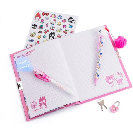 Diario Con Boligrafo Magico Hello Kitty