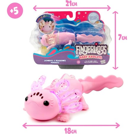 Fingerlings Axolotl Nadador
