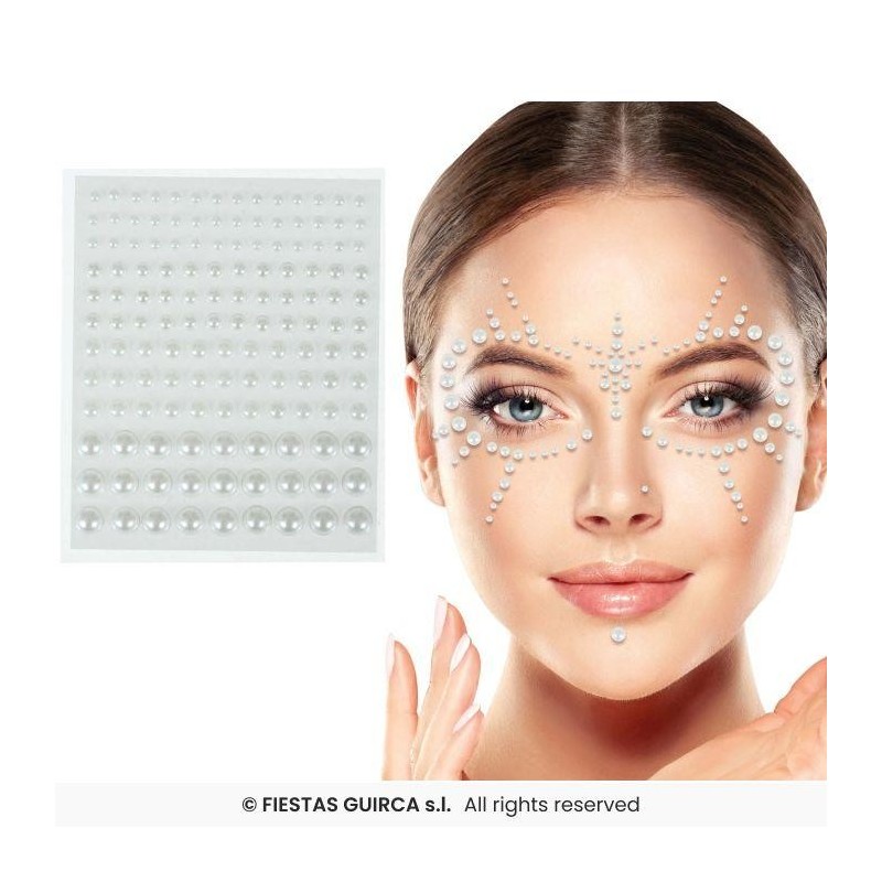 Joyas faciales perlas surtidas