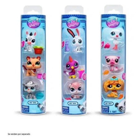 Pack De 3 - Mascotas Littlest Pet Shop