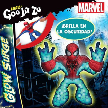 Spiderman Fig Marvel Glow Heroe Gjz