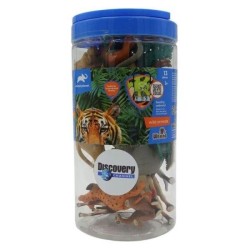 Bote Set De 13 Piezas Animales Salvajes