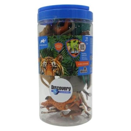 Bote Set De 13 Piezas Animales Salvajes