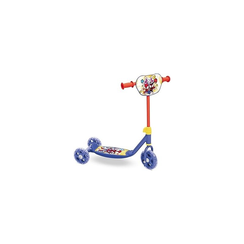 1º patinete 3 ruedas Spidey New