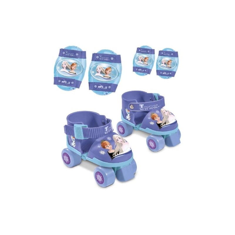 Set Patines FrozenII T.22/29 Proteccions