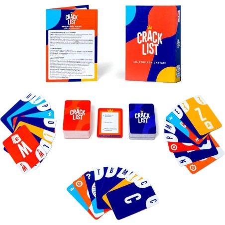 Juego de cartas Crack List