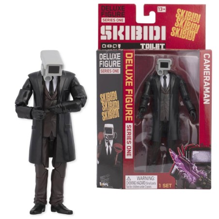 Figura Acion Deluxe Skibidi Toilet 