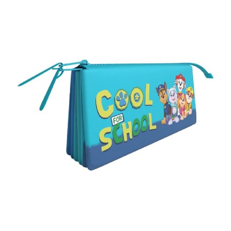 ESTUCHE PORTATODO PAW PATROL TRIPLE