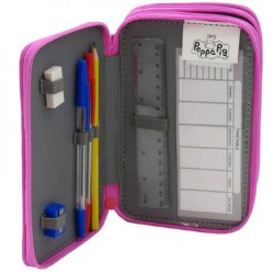 PLUMIER ESTUCHE PEPPA PIG TRIPLE 2