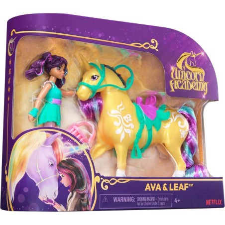 Unicorn Academy Ava & Leaf Set