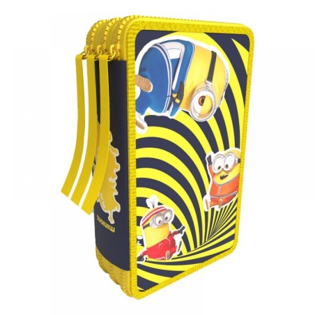 PLUMIER 3 PISOS MINIONS