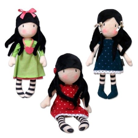 SET 3 MUÑECAS Y MALETIN DE GORJUSS