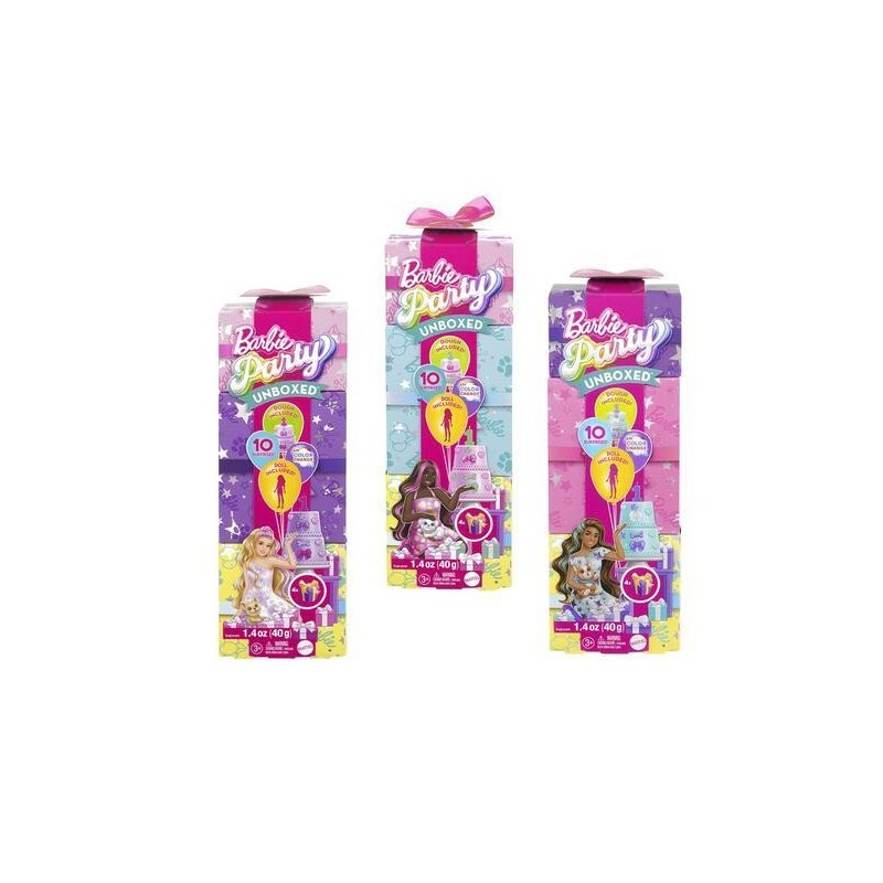 Barbie Party Unboxed™ Surtido De Muñeca