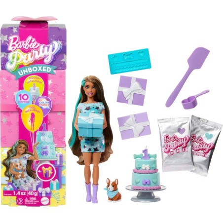 Barbie Party Unboxed™ Surtido De Muñeca