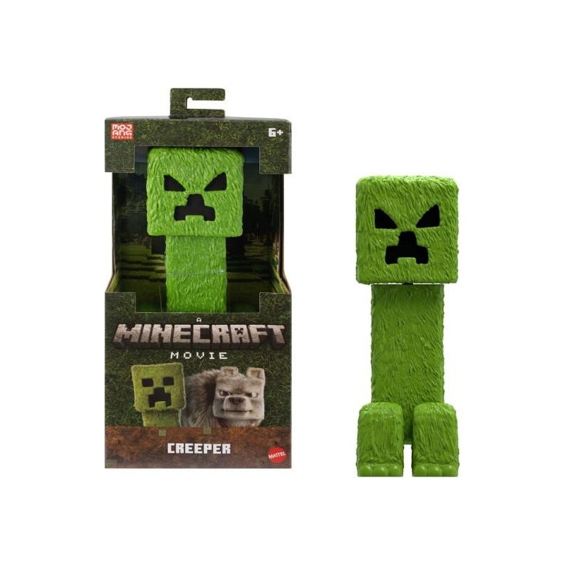 Figura Surtida A Escala De Minecraft