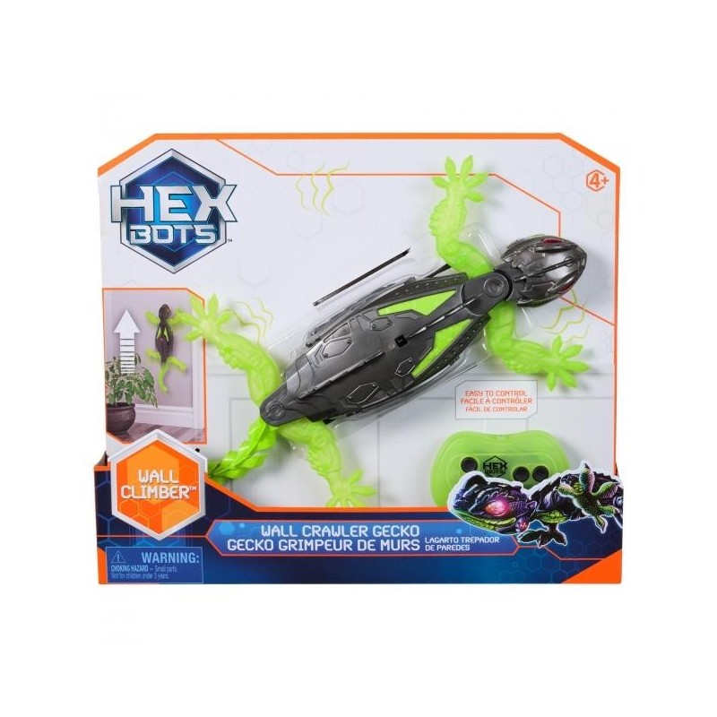 Hexbots Wall Crawler Gecko R/C trepador