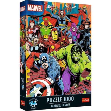 Puzzle Héroes de Marvel 1000 piezas
