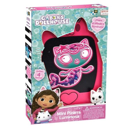Minipizarra Luminosa Casa Muñecas Gabby