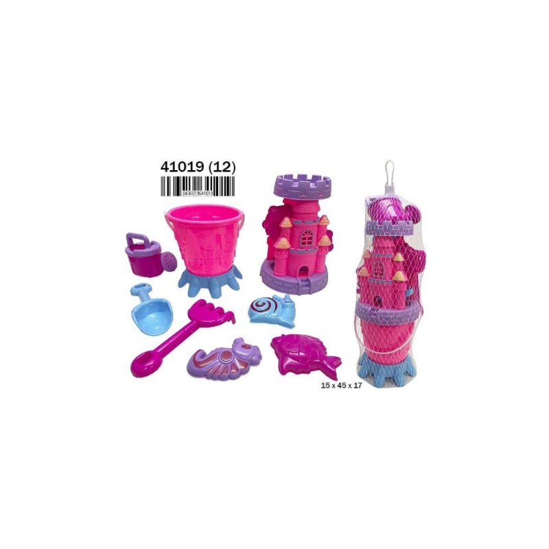 SET CUBO C/CASTILLO C/ACC. PRINCESAS