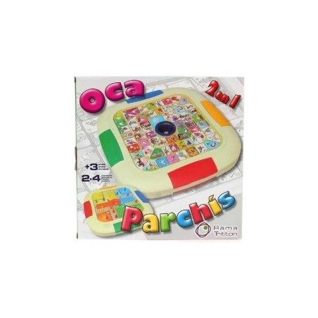 Juego Parchis 4 Jugadores Y Oca Automati