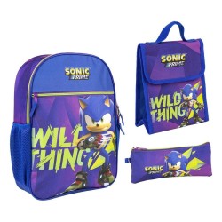 Mochila Mediana Portamerienda Sonic