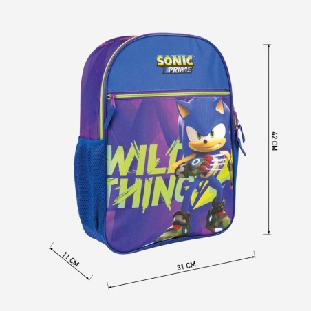 Mochila Mediana Portamerienda Sonic