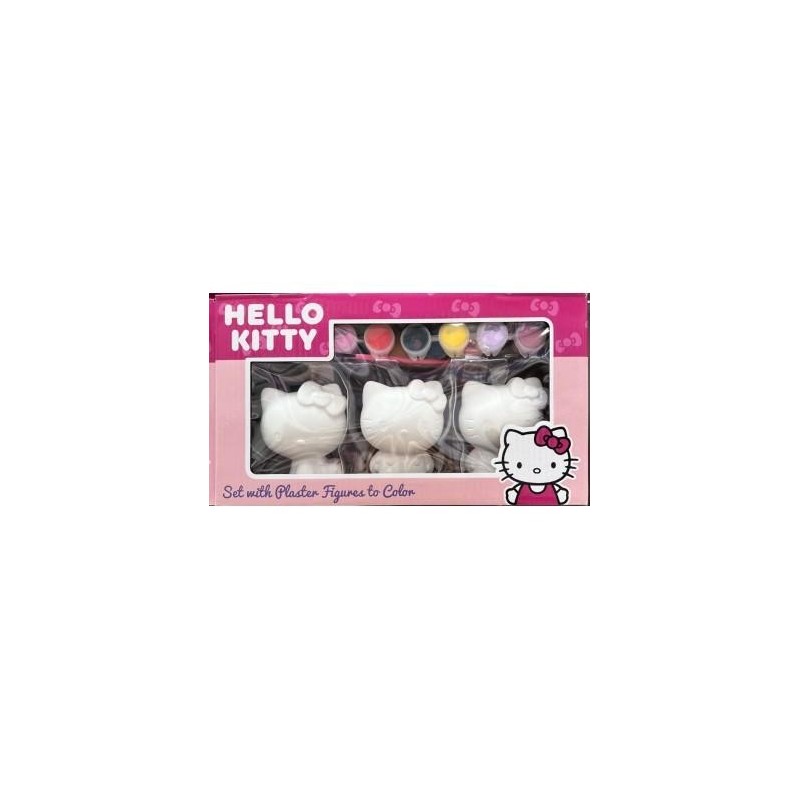 HELLO KITTY PACK 3 FIGURAS DECORAR 