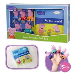 Peppa Pig: Libro de baño y marionetas de 2