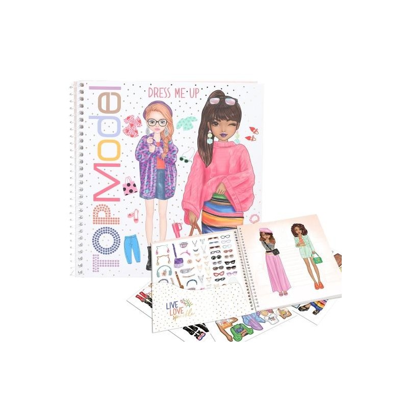 TOPModel cuaderno Dress Me Up