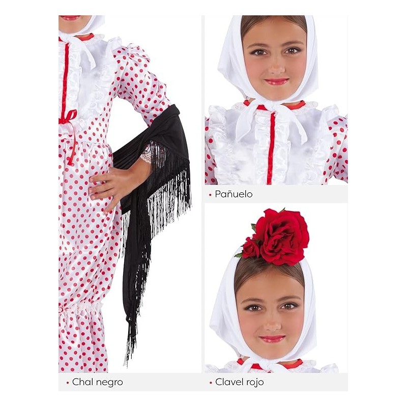 SET CHULAPA (CHAL, PAÑUELO Y CLAVEL)