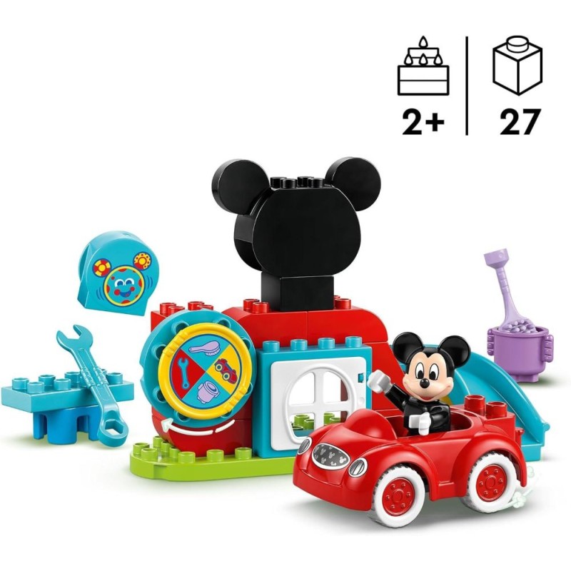 Casa y Coche de Mickey Mouse 10454