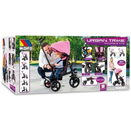 Triciclo Evolutivo Urban Trike Rosa