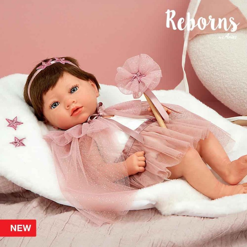 Muñeca Reborn Arias Princess Rosa Manta