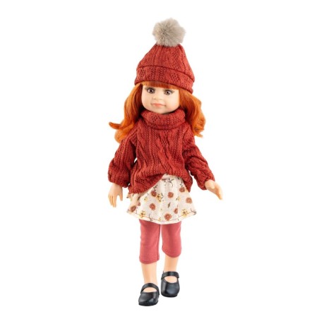 Muñeca Cleo Conjunto Invierno 32 cm