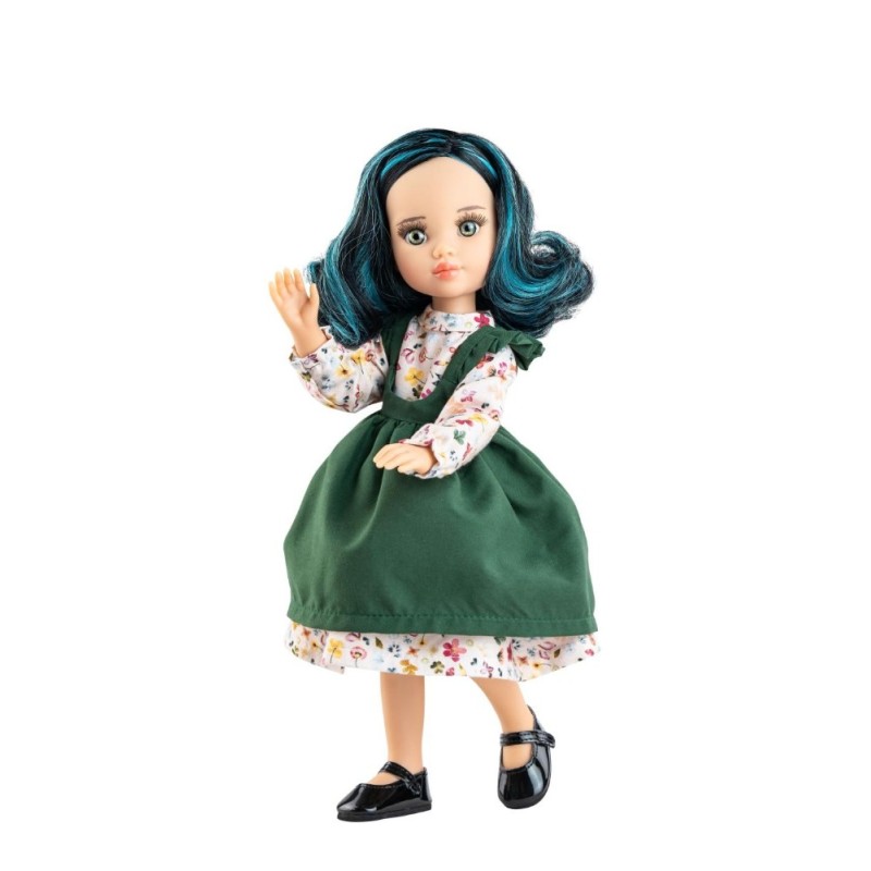 Muñeca Kiara Conjunto Flores 32 cm