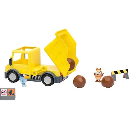 Bluey Camión Volquete con 2 Figuras