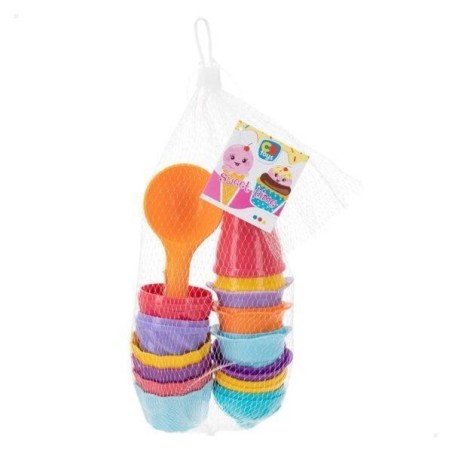 SET MOLDES PLAYA HELADOS Y CUPCAKES 