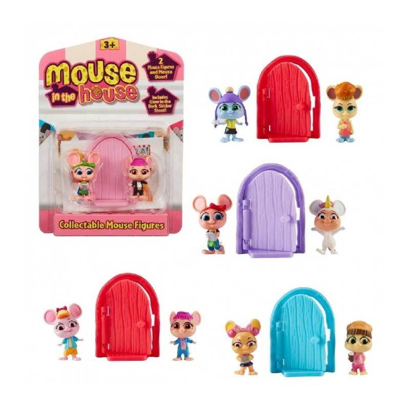 PACK DE 2 MOUSE IN THE HOUSE