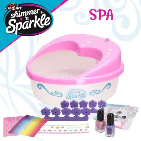 SHIMMER N SPARKLE-SPA PIES 5 EN 1 C/LUZ