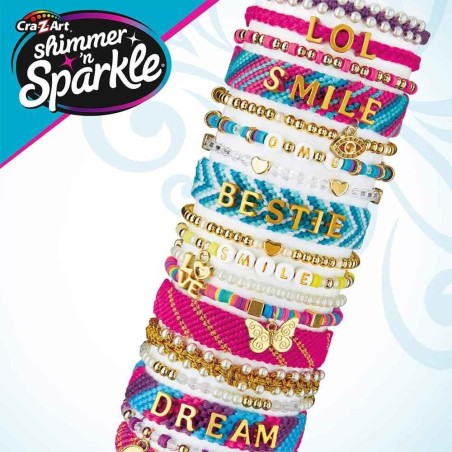 SHIMMER N SPARKLE-SET BRAZALETES FASHION