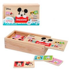 WOOMAX-DISNEY DOMINO MADERA 19 CM