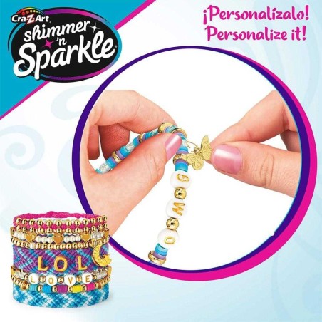 SHIMMER N SPARKLE-SET BRAZALETES FASHION