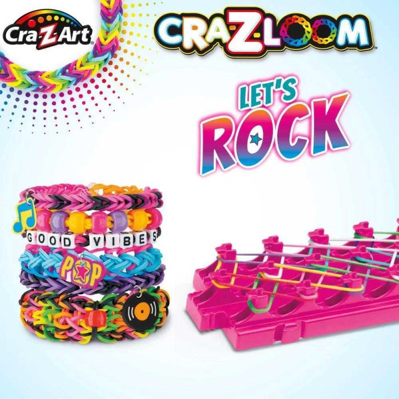 CRA-Z-LOOM-ESTUDIO BRAZALETS LET´S ROCK