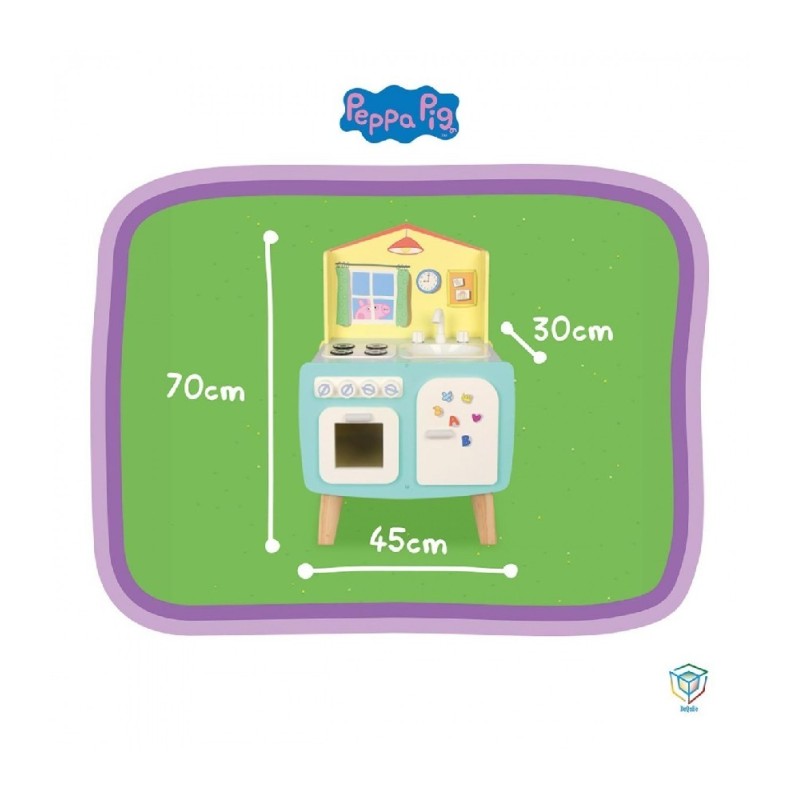 PEPPA PIG COCINA DE MADERA